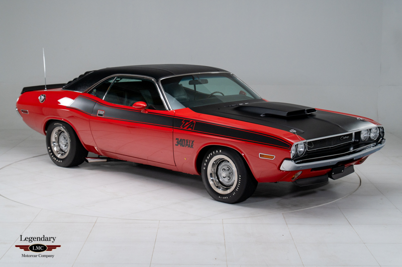 1970 Challenger T/A - Factory Bright Red W/Houndstooth Interior
